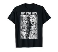 Viking Warrior Fury of The North Valhalla Warriors Value Graphic T-Shirt
