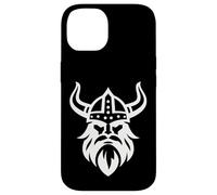 Viking Warrior Head Illustration | Norse Viking Helmet Case for iPhone 14