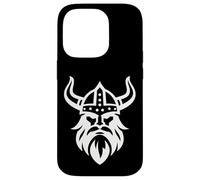 Viking Warrior Head Illustration | Norse Viking Helmet Case for iPhone 14 Pro