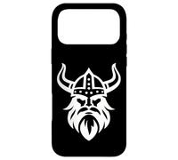 Viking Warrior Head Illustration | Norse Viking Helmet Case for iPhone 17 Pro Max