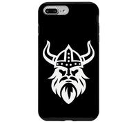 Viking Warrior Head Illustration | Norse Viking Helmet Case for iPhone 7 Plus/8 Plus