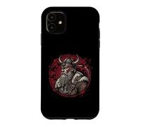 Viking Warrior Norse Mythology Raven Valhalla Case for iPhone 11