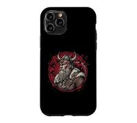 Viking Warrior Norse Mythology Raven Valhalla Case for iPhone 11 Pro