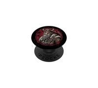 Viking Warrior Norse Mythology Raven Valhalla PopSockets Adhesive PopGrip