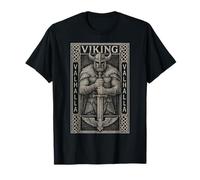 Viking Warrior Valhalla Norse Mythology Nordic Pagan Symbol T-Shirt