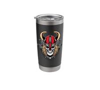 Viking Warrior with Raven Stainless Steel Insulated Tumbler