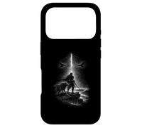 Viking Warrior With Wolf Ravens and Lightning Storm Case for iPhone 17 Pro