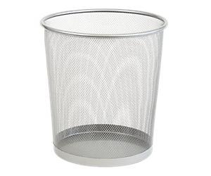 Viking Waste Bin 15 L Silver Metal
