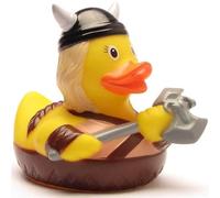Viking woman Rubber Duck | Bathduck | Duckshop | L: 8,5 cm