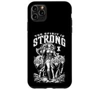 Viking Woman Shield Maiden Strong Norse Spirit Wolf Pack Case for iPhone 11 Pro Max