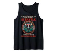 Viking Women Battle Norse Warrior Quote Art Tank Top