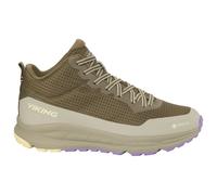 Viking Women's Motion Mid GTX W Walking Shoe, Olive Lilac, 4 UK