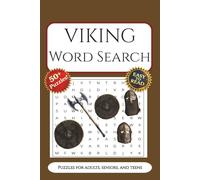 Viking Word Search Puzzle Book: Word Searches with Easy to Read about Vikings, Norse, Valhalla and More I 6x9 inches I 50+ Puzzles.. Gifts for Vacations, Holidays and Free Times