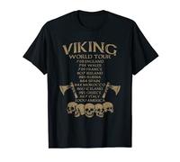 Viking World Tour T-Shirt Viking Vintage Cool Tee Gift T-Shirt