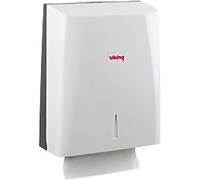 Viking ZigZag Paper Hand Towel Dispenser Plastic Lockable White