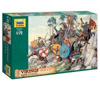 Vikings 1:72 Figure Plastic Model Kit ZVEZDA