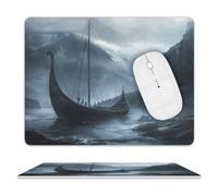 Vikings Boat Mouse Pad Mouse Mat 10 X 8 Inch