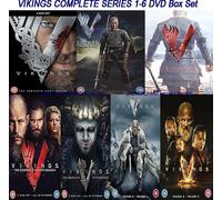 VIKINGS COMPLETE SERIES 1-6 DVD Box Set Collection Season 1 2 3 4 5 6 New UK Rel