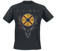 Vikings Deer T-Shirt black S