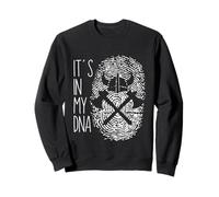 Vikings fingerprint scandinavian viking Sweatshirt