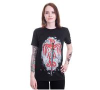 Vikings - Raven Sword - T-Shirt - black - M - 100% Cotton M