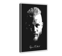 Vikings TV Series Movie Poster Ragnar Lodbrok Quotes 2 Canvas Poster Bedroom Decor Landscape Office Room Decor Gift 08x12inch(20x30cm)