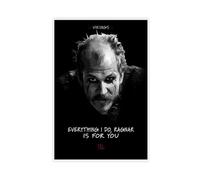 Vikings TV Series Poster Floki Quotes 7 Canvas Poster Bedroom Decor Landscape Office Room Decor Gift 12x18inch(30x45cm)