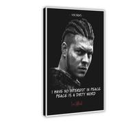 Vikings TV Series Poster Ivar Lothbrok Quotes Canvas Poster Wall Art Decor Print Picture Paintings for Living Room Bedroom Decoration 08x12inch(20x30cm)