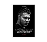 Vikings TV Series Poster Ivar The Boneless Quotes Canvas Poster Wall Art Decor Print Picture Paintings for Living Room Bedroom Decoration 16x24inch(40x60cm)