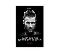 Vikings TV Series Poster Ubbe Lothbrok Quotes 8 Canvas Poster Bedroom Decor Landscape Office Room Decor Gift 12x18inch(30x45cm)