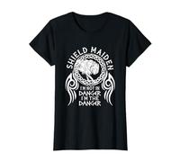 vikings viking fenrir shieldmaiden Lagertha shield maiden T-Shirt