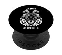 Vikings Warriors Norse Myth Victory Or Valhalla PopSockets Adhesive PopGrip