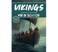 Vikings Word Search: 50 Norse Puzzles, Word Find, Vocabulary Activity Book for Kids, Adults and Seniors