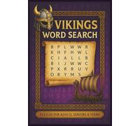 Vikings Word Search Puzzle Book: Word Searches with Easy-to-Read Print about Vikings, History, Viking Age and More | 6x9 inches, 110 pages | 50+ ... for Vacations, Holidays and Relaxing Times