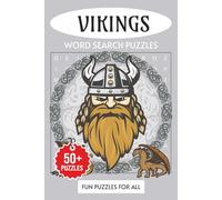 Vikings Word Search Puzzles: Word Search Puzzles for Teens and Adults: Norse Mythology, Battles, Culture, and Daily Life |6x9| 110 pages