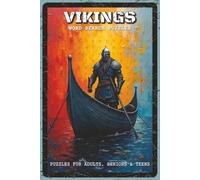 Vikings Word Search Puzzles: Word Search Puzzles with Easy to Read about Norse Gods, Viking Ships, and Ancient Legends | 6x9 inches, 110 pages | 55 ... and Puzzle Enthusiasts (Mystery & Magic)