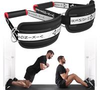 Vikingstrength VOL 2 Nordic Hamstring Curl with Extra Long Straps - Super Stability, Nordic Curl Home Equipment, glute, Hamstring, Speed and Exercise Handles, Ankle Straps and V-Strength Workout App