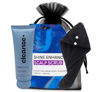 Vikingtreat Hair Mask & Scalp Scrub Set with Microfibre Hair Towel and Black Organza Gift Bag - Deep Conditioning & Reviving Hair Care Treatment for Healthy, Shiny Hair (Cleanse, One Size)