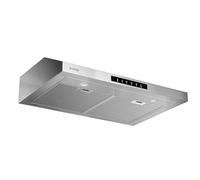 VIKIO HOME Cooker Hood 30" Under Housing 900CFM 3 Speed Gesture Detection and Touch Control with 3 Minute Delay Lock Cooker Hood for Kitchen