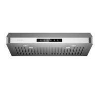 VIKIO HOME Range Hood 30 inch Under Cabinet,Kitchen Hood with 980CFM,3Speed Gesture Sensing&Touch Control Panel,Stainless Steel Kitchen Vent
