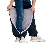 vikitim Motorcycle Blanket Leg Cover, Scooter Leg Cover Motorcycle Apron Leg Protector Waterproof Reflective Tape Windproof Black for Cold Rain Winter Driver Rainproof Cover