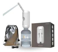VIKKEN® 250ml iGo X Portable Travel Bidet USB-Type C Electric Rechargeable Mobile Handheld Water Sprayer Personal Hygiene Self Care for Women & Men, White