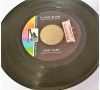 VIKKI CARR 45 RPM IT MUST BE HIM / THAT'S ALL
