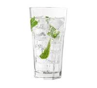 Vikko Drinking Glasses, 11 Oz, Heavy Base Stackable Water Glasses, Large Size, Dishwasher Safe Glass Tumbler, Heavy Duty Cups for Water, Juice, Milk, Iced Tea, Soda, Set of 12 Tall Glass Cups