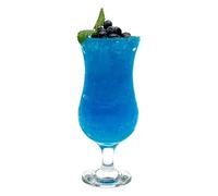 Vikko Hurricane Glasses, Set of 4 Pina Colada Glasses, 13.25 Ounce Cocktails Glasses Set, Durable Dishwasher Safe Party Glass