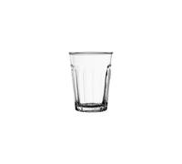 Vikko Small 3.75 Ounce Drinking Glasses, Thick and Durable Mini Glass, Great for Children, Tasting and Small Portions, Dishwasher Safe, Set of 6 Mini Clear Glass Tumblers 3.2" x 2.4"