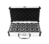 VIKKSAER ER32 Spring Collet Set 18 PCs, 3/32''-3/4" ER32 Shank Chuck Tool for Boring/Drilling/Tapping, Engraving Machine & Milling Lathe Tools
