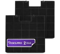 Viоks.pro 2x Active Carbon Filter Extractor Hood 300 x 280 mm Replacement for Gorenje 180177 AH004 Amica KF17134 KH17101 KH17106 Baumann FWK300 Filter for Extractor Hood - Odour Filter Cooker Hood