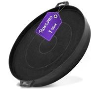 Viоks.pro Activated Carbon Filter for Cooker Hoods Diameter 210 mm Replacement for Bosch 00353121 DHZ5140 AEG 9029793719 Whirlpool 484000008579 481281718524 Extractor Filter with Bayonet Cap