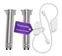 Viоks.pro Door Hinge Spring Set Replacement for 00754869 Door Spring Siemens Dishwasher & Balay Neff Viva Junker Bosch Spring Dishwasher Black